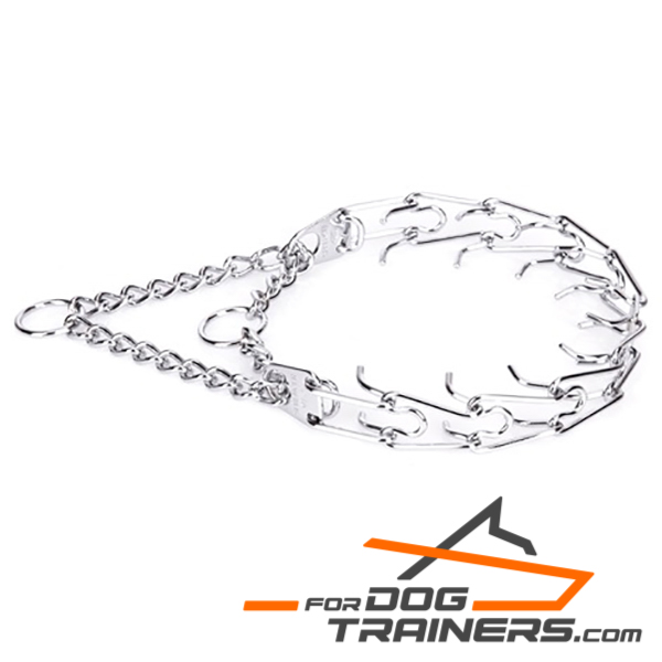 Chrome Plated Dog Pinch Collar