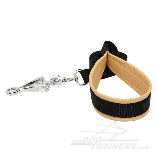 Practical nylon dog leash padded