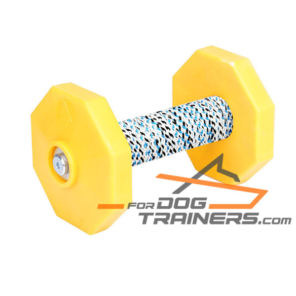 Schutzhund Training Dog Dumbbell of Dried Wood