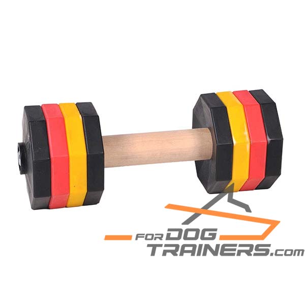 Safe for health dog dumbbell