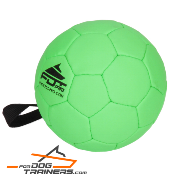 Durable Rubber Dog Training Ball Soccer Like