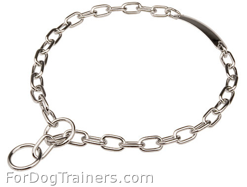 Chrome Plated Fur Saver with Name Plate