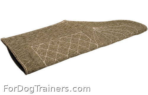 Every trainer needs Dog bite sleeve cover made of  French linen