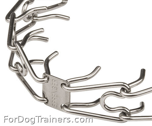 Stainless Steel Dog Pinch Collar will help you to train your dog