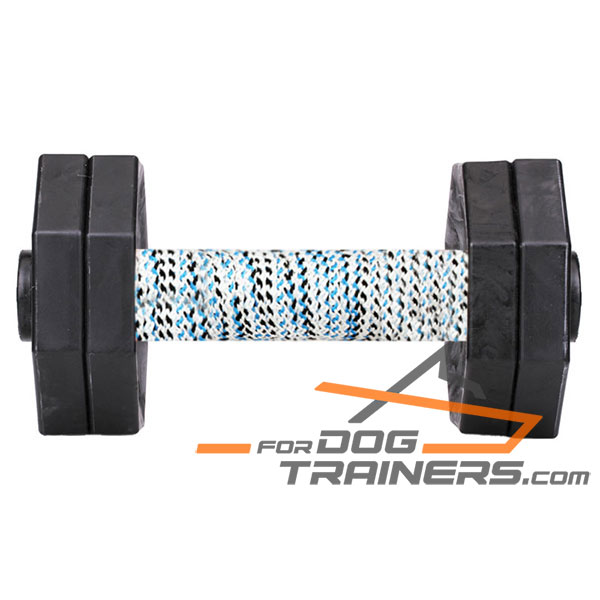 Dog Training Dumbbell with Wooden Bar